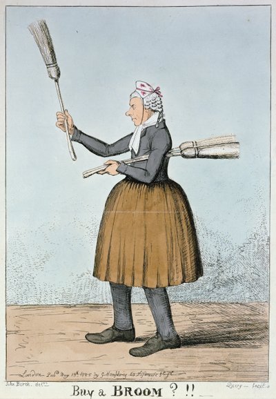 Buy a Broom!!, 1825 by George Cruikshank